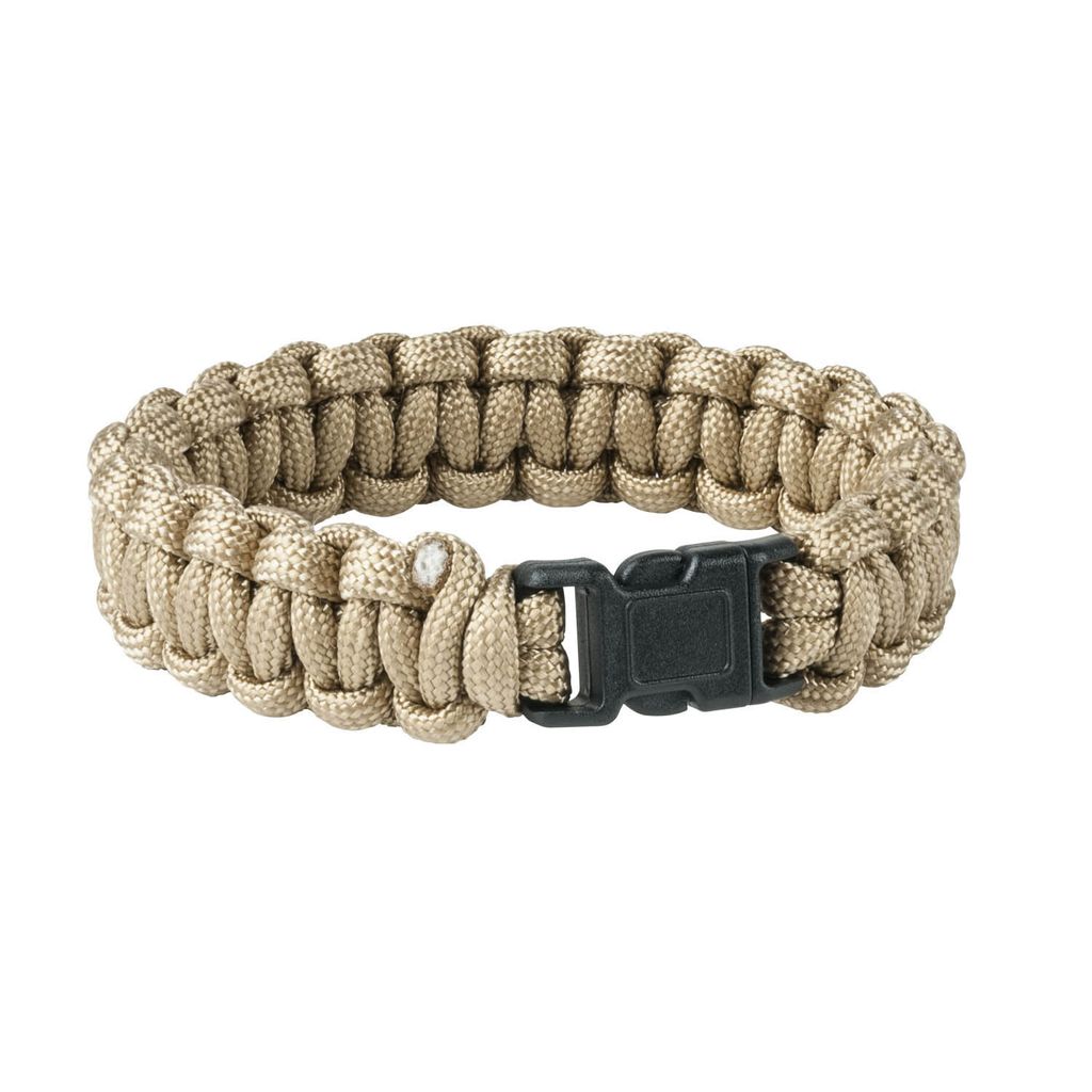 Helikon-Tex Survival-Armband – Paracord – in mehreren Varianten erhältlich, Farbe:Coyote
