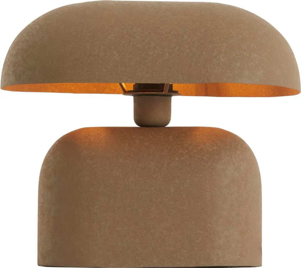 Light & Living - lampada da tavolo - Todd - marrone - metallo - lampada da comodino - E27 - 1897483