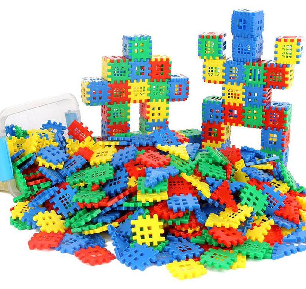 160 Teile, Bausteine, Spielzeug, Lernspielzeug für Kinder, Bausteinhaus, Spielzeug, Turmspielzeug für Jungen und Mädchen