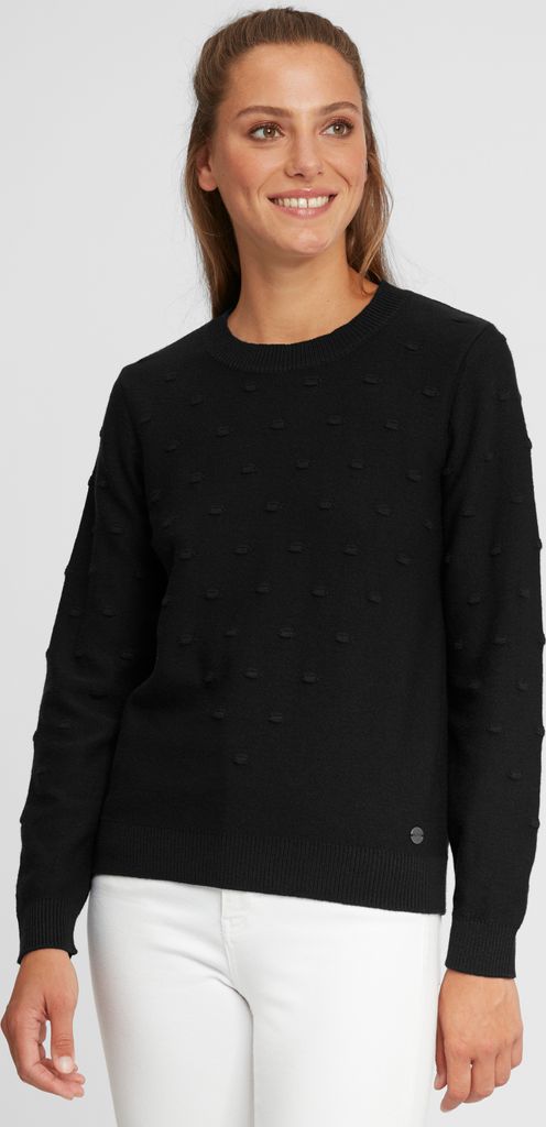 OXMO OXDotta Damen Strickpullover Feinstrick Pullover