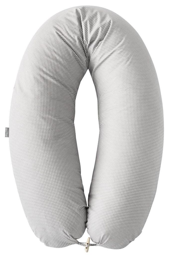 Stillkissen 190x30 XXL | Füllung EPS Mikroperlen | Bezug 100% Baumwolle | Streifen