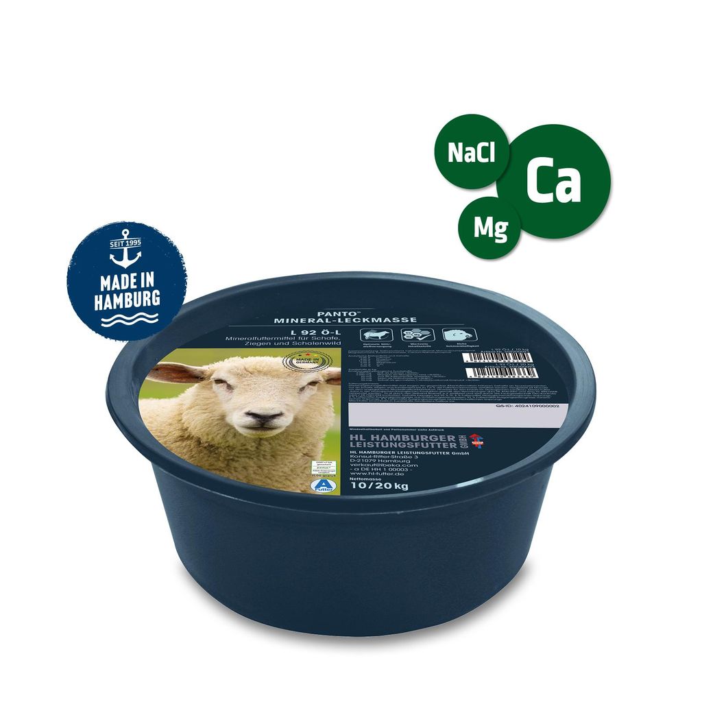 PANTO-Lick Schaf KupferFrei Mineralleckschale L92 - Produktbild 