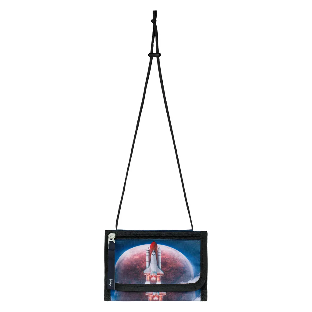 Portafoglio Collo Bambino BAAGL Space Shuttle | Anti-smarrimento e Leggero