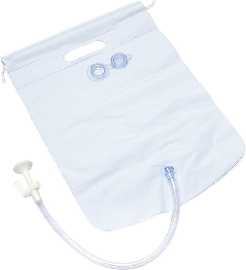 Duschvorrichtung für Haarwaschwannen, 6 Liter, WEIß