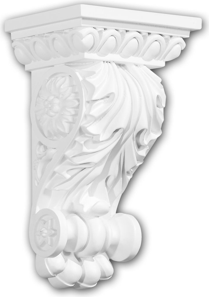 PROFHOME 119016 Konsole Zierelement dekoratives Element Stuckdekor