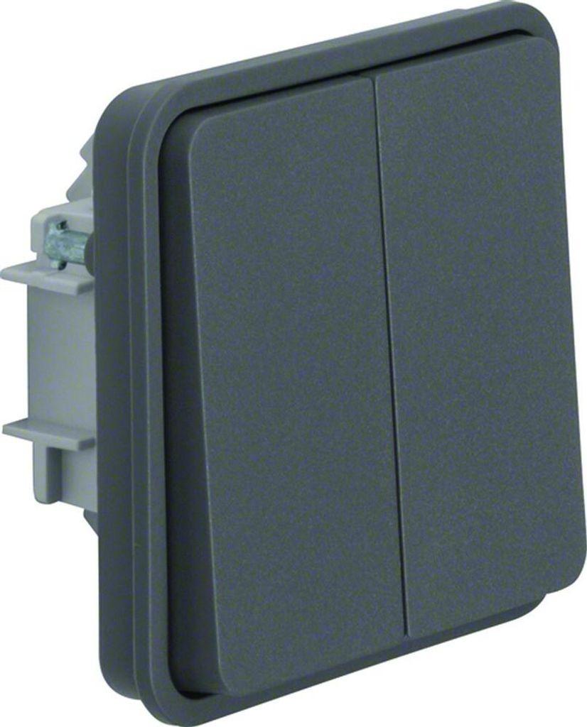 Berker DOPPELWECHSELSCHALTER-EINSATZ (30483515 GRAU MATT)