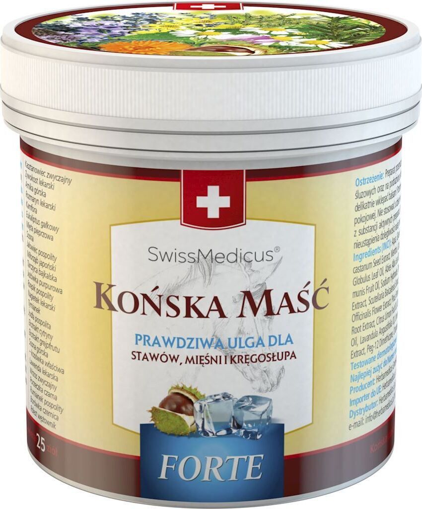 Svajčiarska Konská Masť na Chladenie Forte - Úľava od Obrázok produktu 