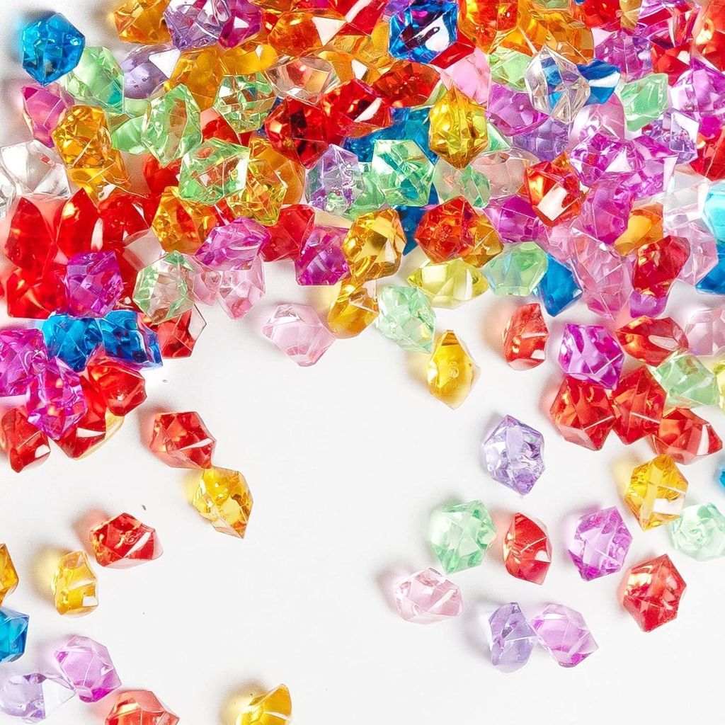 Edelsteine Kinder Dekoration Glassteine Diamanten Aquarien Produktbild 