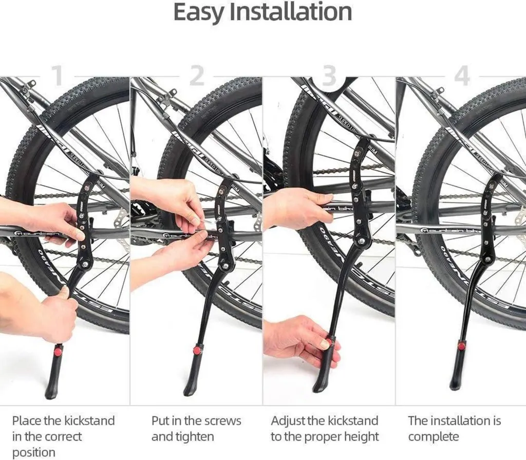 Support de vélo réglable en aluminium haute résistance CNC