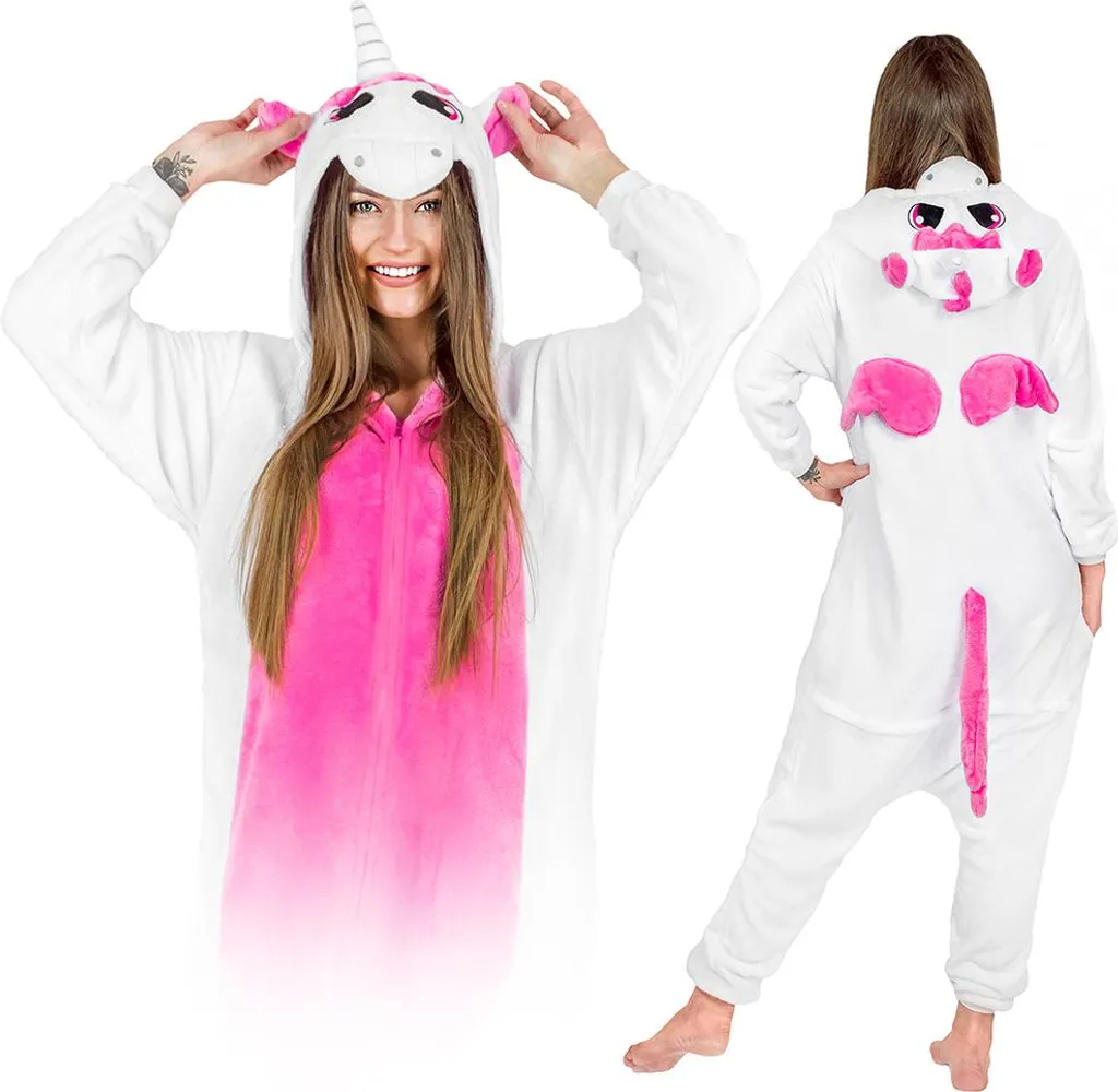 Combinaison Kigurumi Licorne avec étoiles - Pyjama Onesie Enfant/Adulte