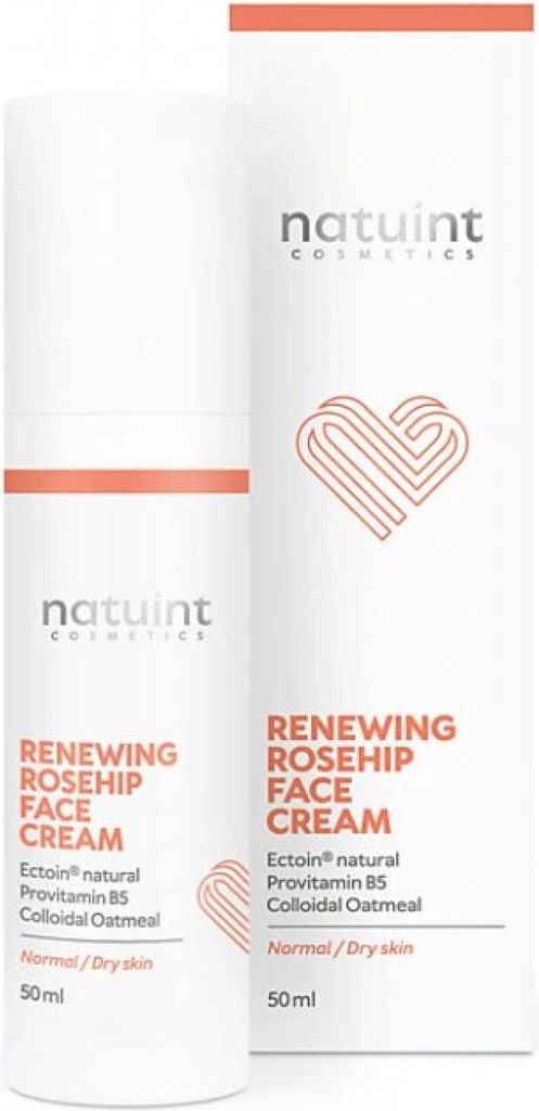 Natuint Cosmetics Rosencreme für das Gesicht mit Ectoin und Provitamin B5 50 ml