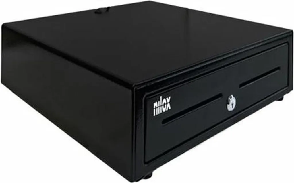Tiroir-caisse automatique Nilox 41 robuste pour point de vente et retail