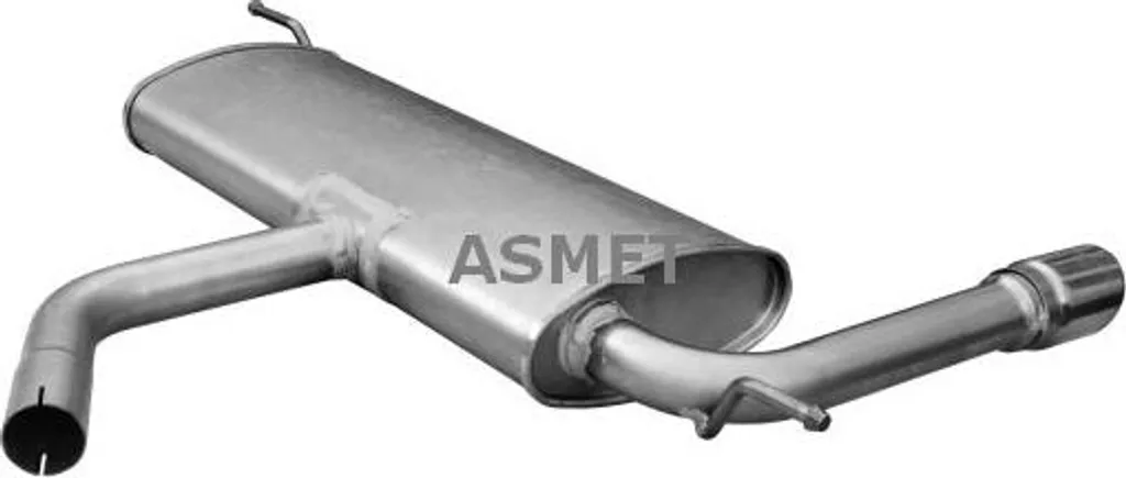 Silencieux arrière de rechange pour Audi A3 et Seat Altea 6026