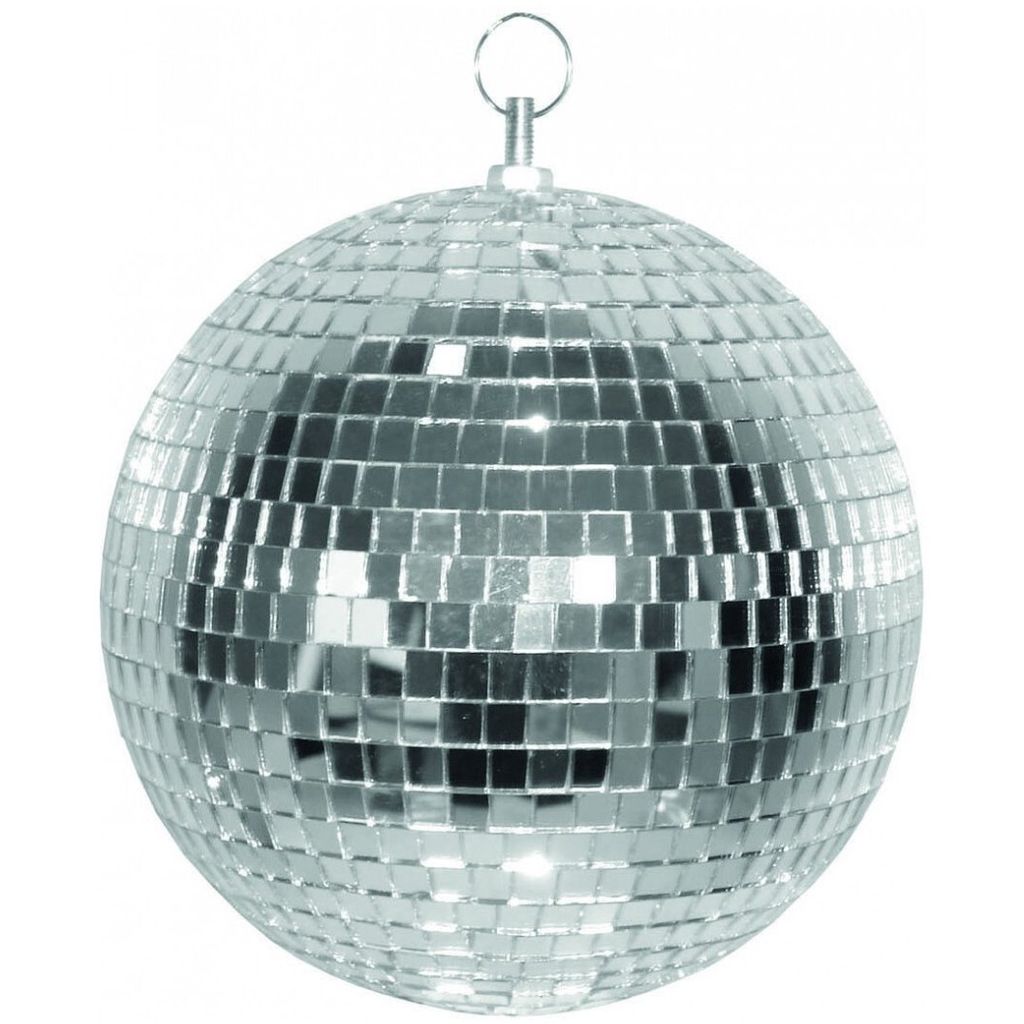 Palla a specchio 30 cm, argento Immagine del prodotto 
