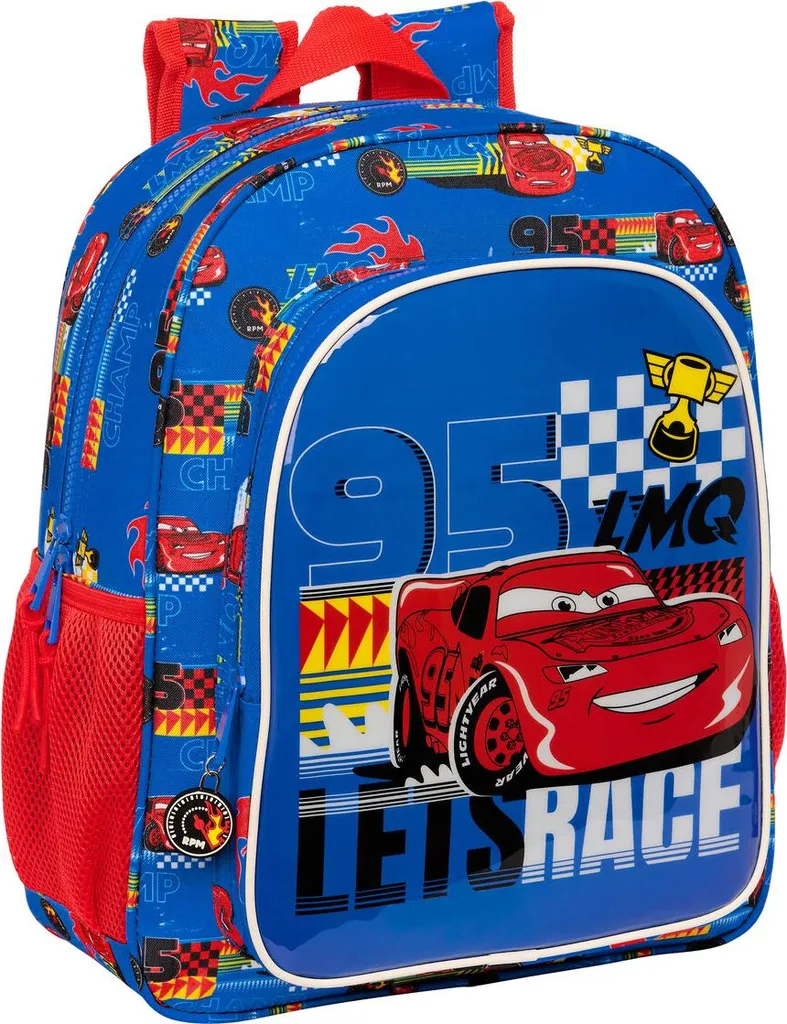 Zaino Cars Race Ready 38cm Blu - Il Sogno Disney per la Scuola