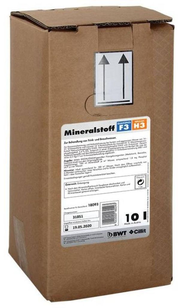 BWT Mineral F3, Multimineralien, Flüssigkeit, 10000 ml, 1 Produktbild 