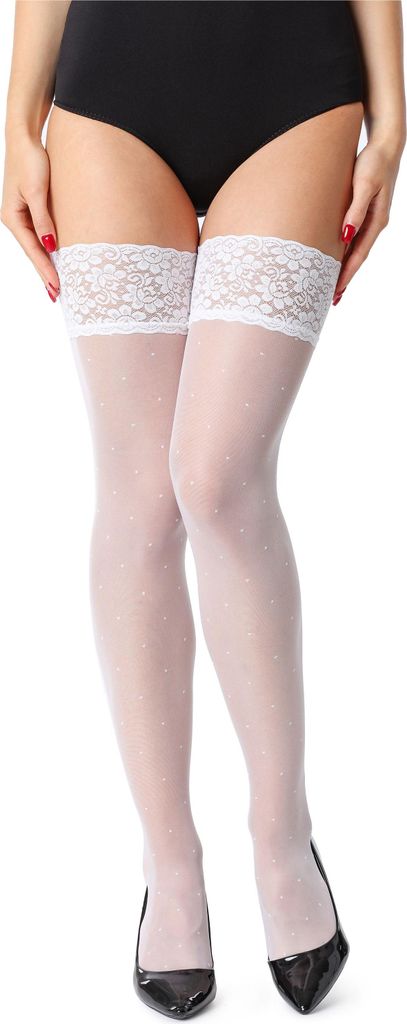 Bas pour femmes Merry Style 20 DEN MSGI055 (blanc, M-L) Image du produit 