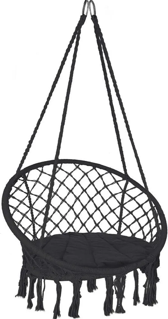 Balancelle suspendue ergonomique pour soulager le dos avec coussin