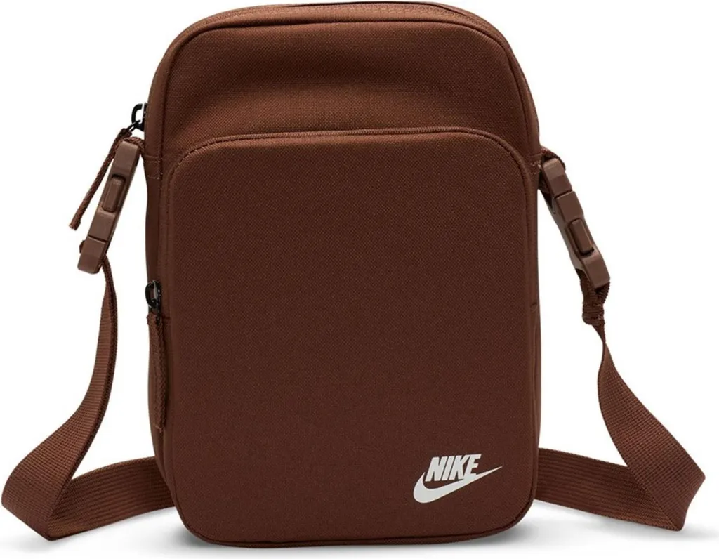 Sacoche Nike Heritage DB0456265 avec Sangle Ajustable Coloris Terre