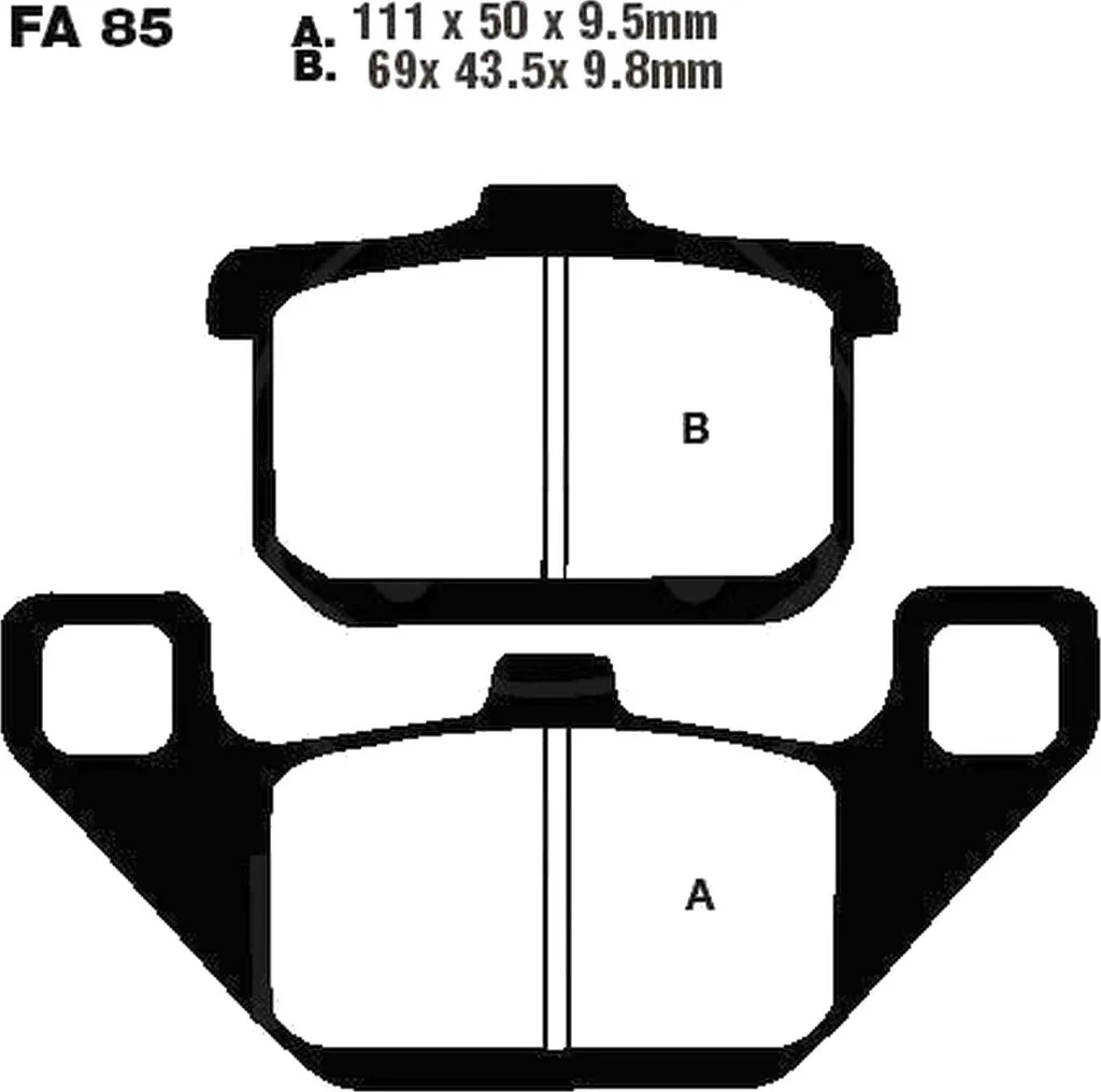 Supprimer les bruits de freinage sur Kawasaki GPZ 900 R Ninja 84-89