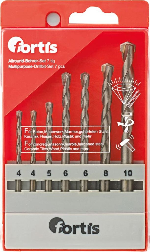 Fortis 4317784773362, Bohrer, 7 Stück(e)