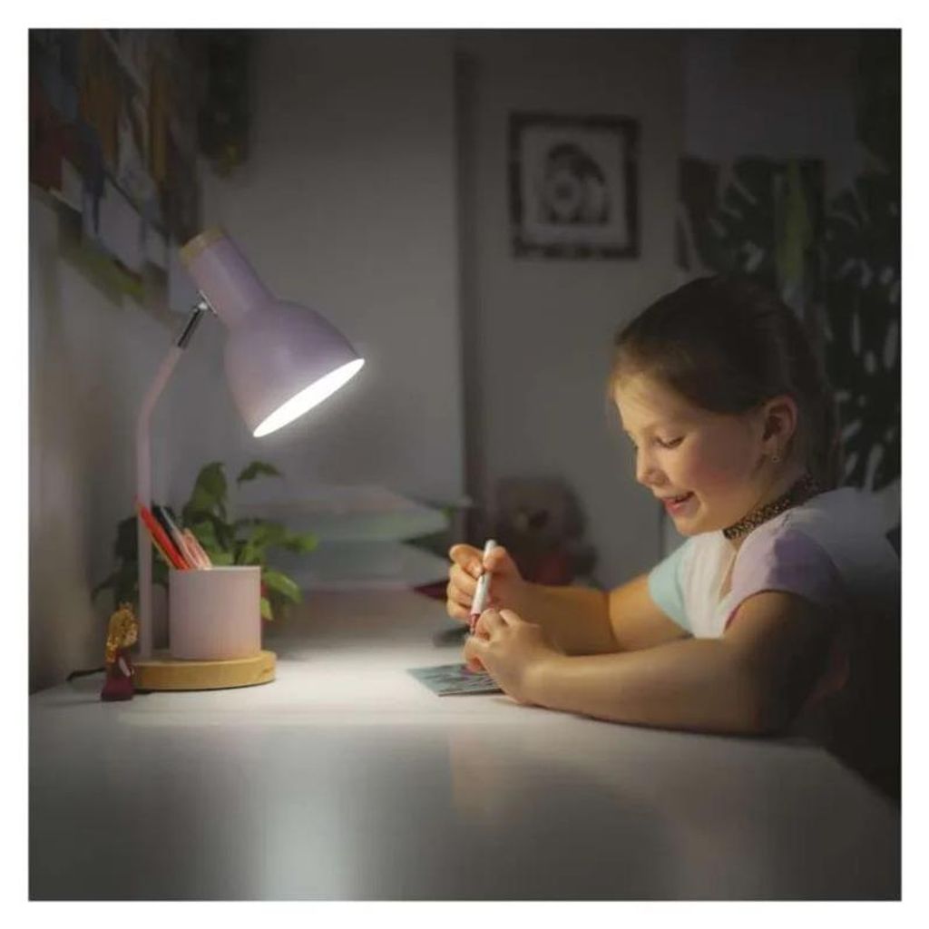 EMOS Stolná lampa POPPY, ružová Obrázok produktu 