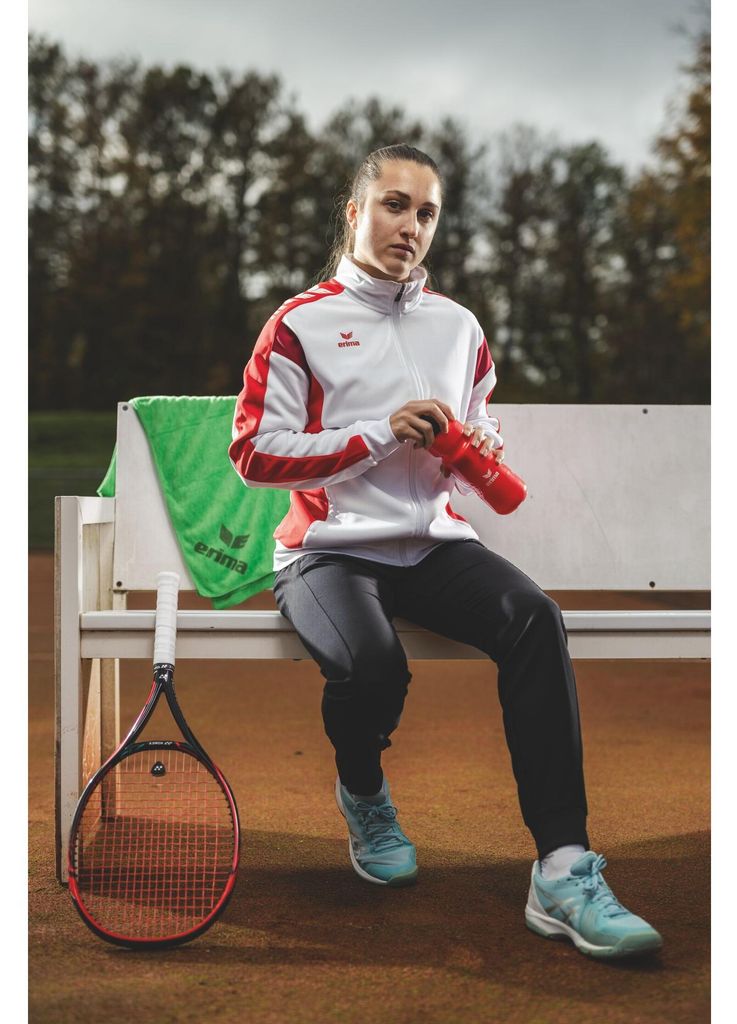 Erima Celebrate 125 Trainingsjacke Weiß/Rot - 3XL Produktbild 