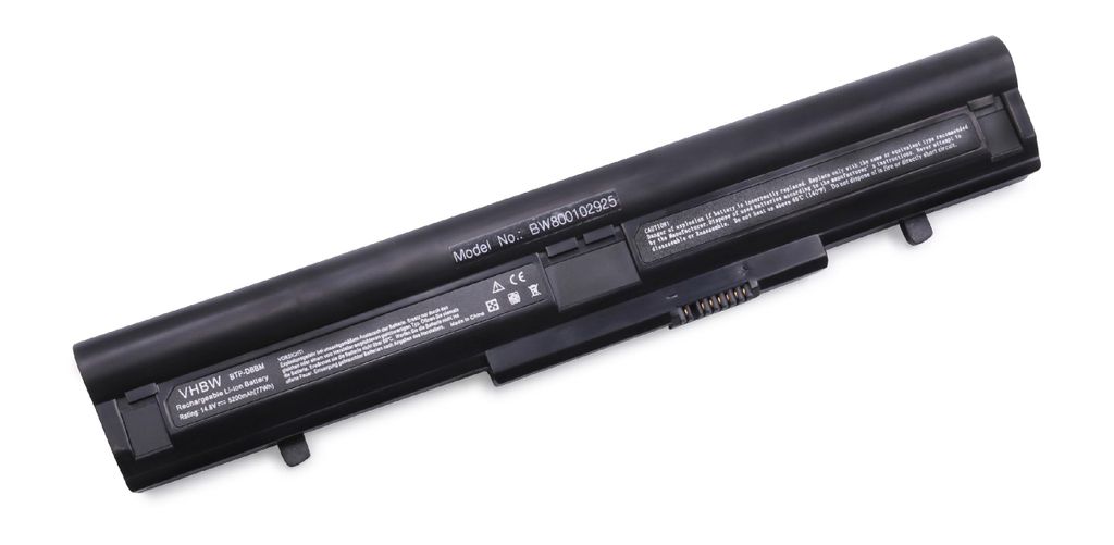 vhbw Akku Ersatz für Medion BTP-DFBM, BTP-DZBM, M10B1, 40022879, 40031365, 40031366, 40031863 für Notebook (5200mAh, 14,8V, Li-Ion)