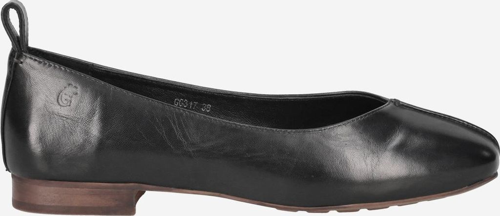 Ginger & Glove G&G317 V.1, Ballerina in Schwarz für Damen, Größe 41