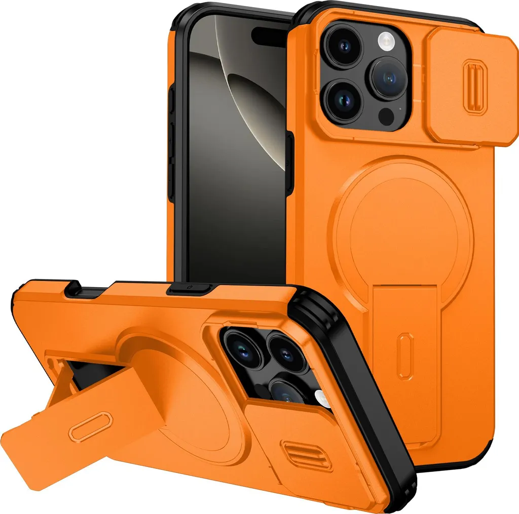 MIMGOAL Custodia magnetica per iPhone 14 Pro Max, copertura integrale a