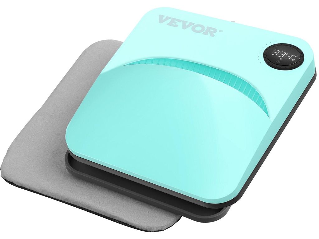 Pressa termica VEVOR, 22,8 x 22,8 cm, stampa portatile di Immagine del prodotto 