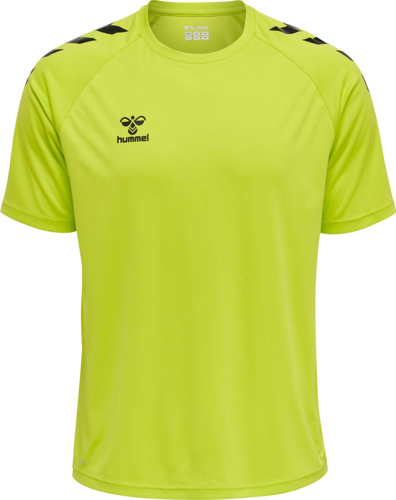 HUMMEL hmlCORE XK CORE POLY T-SHIRT S/S LIME POPSICLE LIME POPSICLE L