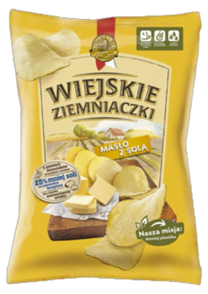 Chipsy ziemniaczane Wiejskie Ziemniaczki o smaku masła i Obrázok produktu 