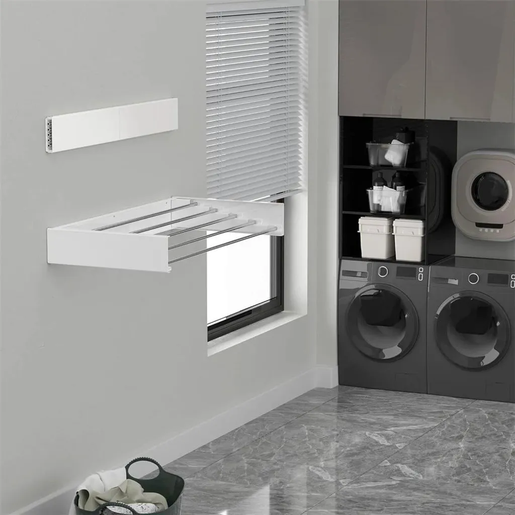 Stendibiancheria alato 18M in acciaio inox MSV