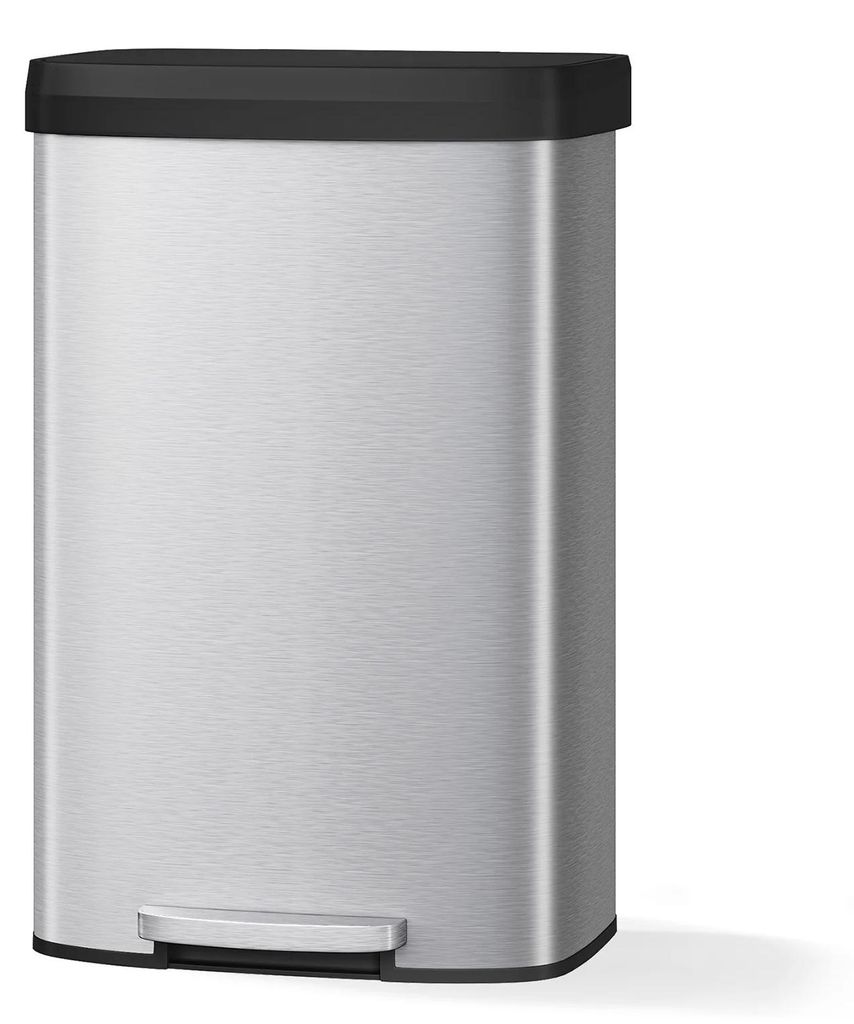 Cubo de basura de 80 litros - Cubo para residuos - Tapa con Imagen del producto 