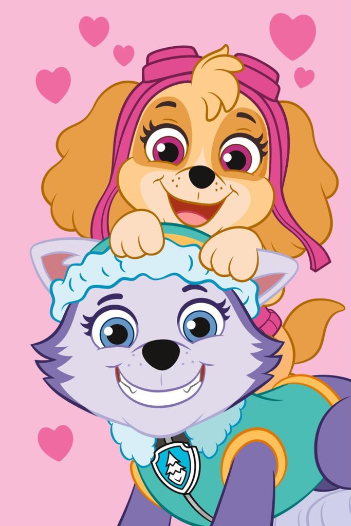 Kinder-Fleecedecke Paw Patrol PP518 100x150 cm Produktbild 
