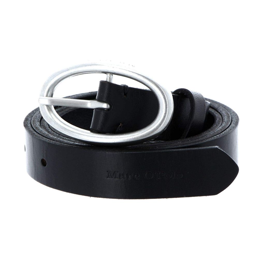 Marc O'Polo Leder Gürtel Elly Belt W95 Black schwarz Produktbild 
