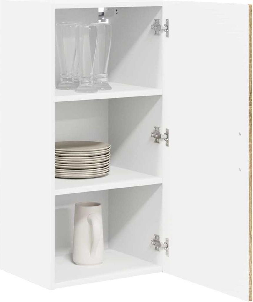 “2026 Modern“ Küchenschrank Sonoma-Eiche 40 x 31 x 80cm Holzwerkstoff - Designermöbel 203763 - Küchenschränke