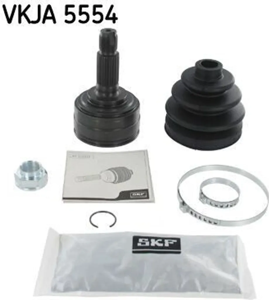 Joint de cardan SKF VKJA 5554 pour transmission de HONDA Concerto MA