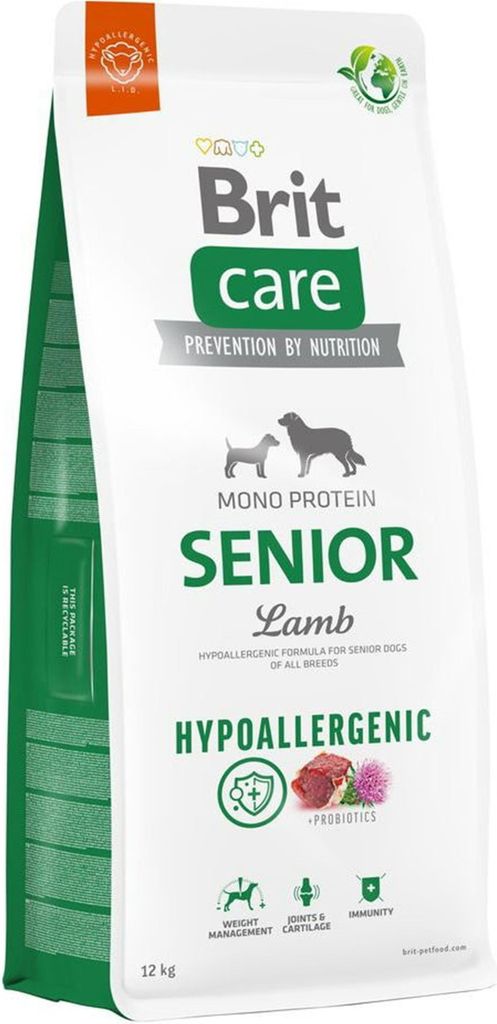 BRIT Care Hypoallergenic Senior Lamb&Rice - Trockenfutter Produktbild 