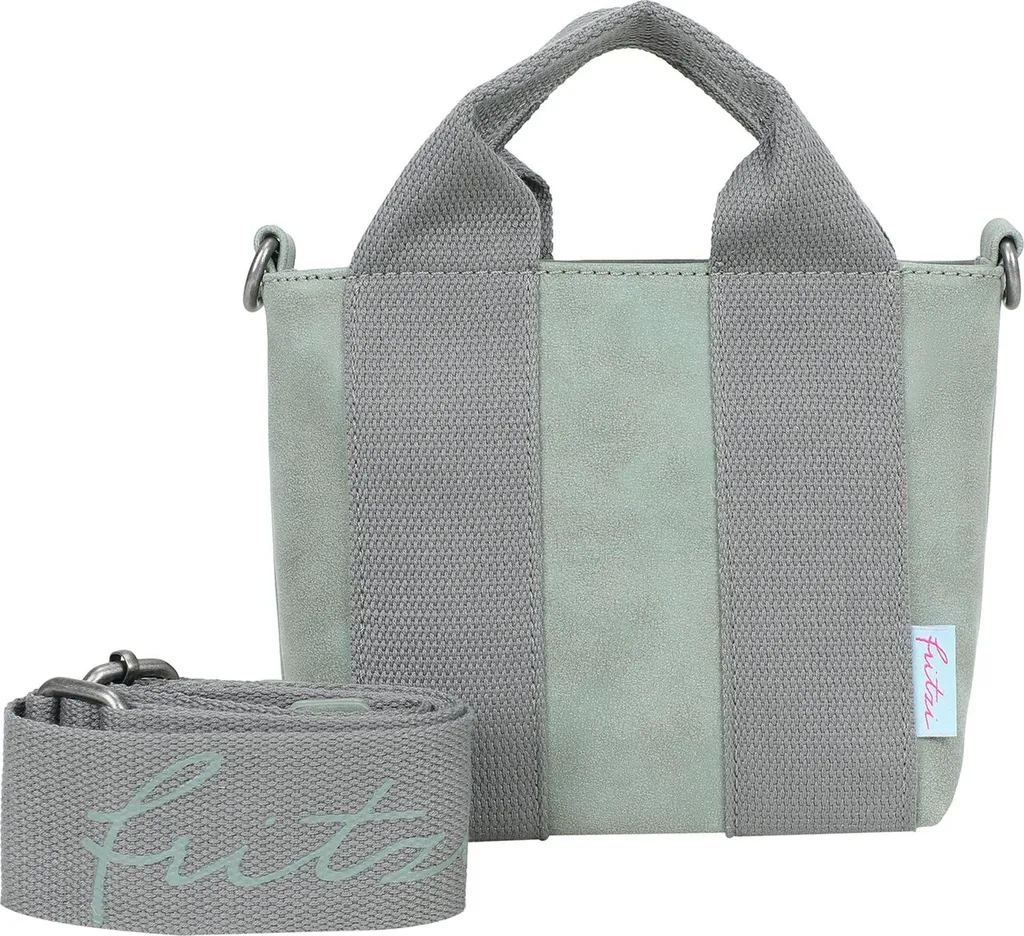 Fritzi aus Preußen Borsa Bini Vintage Salbeilini Verde - Vegan Shop