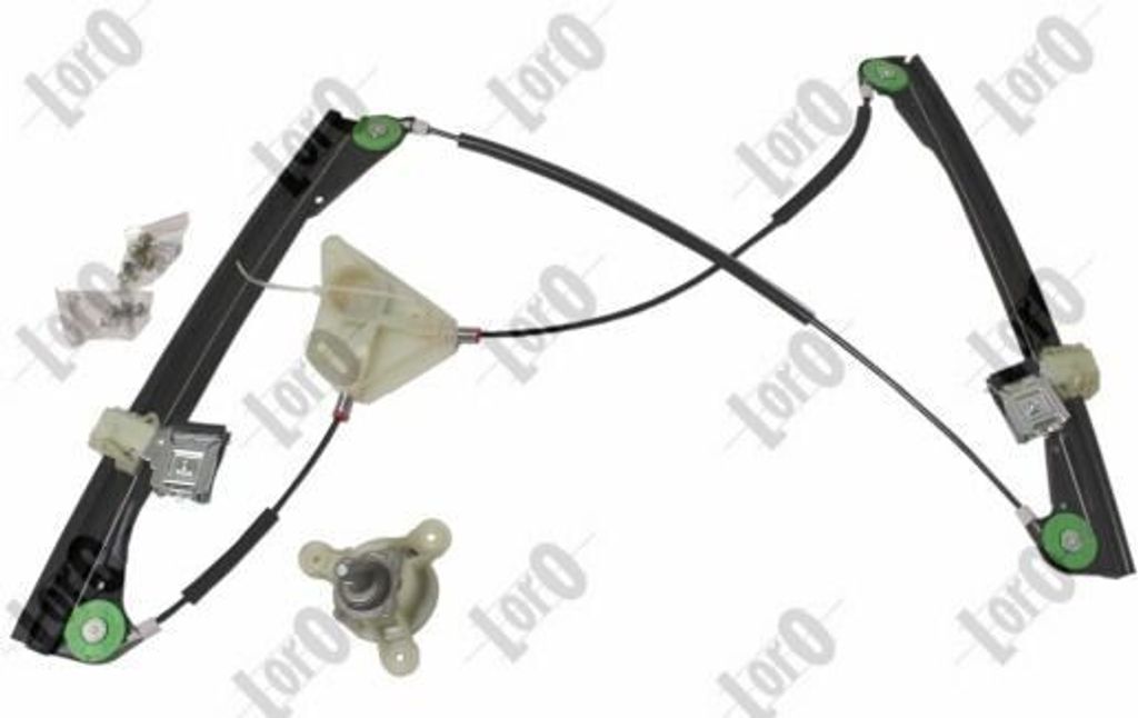 ABAKUS 130-053-083 Manuell Fensterheber Vorne Links für VW POLO (9N) Polo Limousine (9A4, 9A2, 9N2, 9A6)