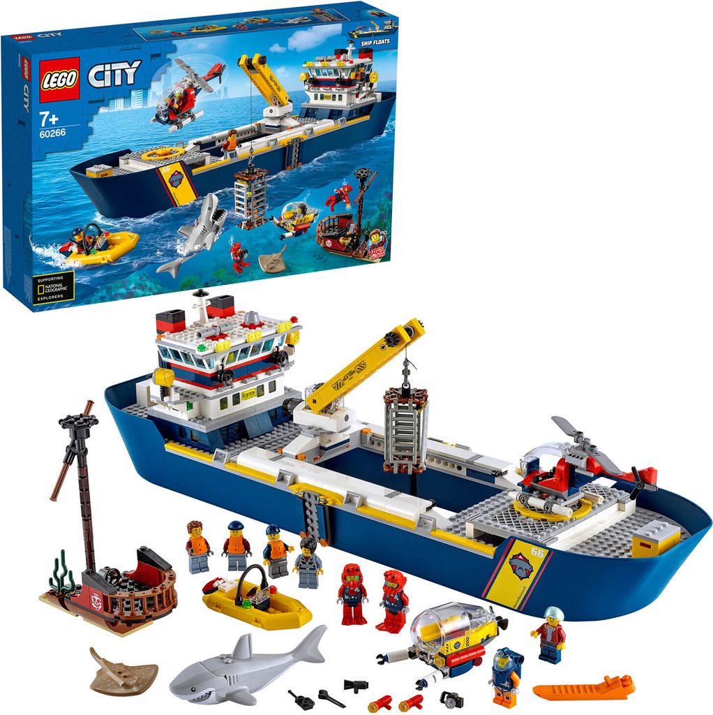 LEGO City 60266 - Oceánska výskumná loď Obrázok produktu 