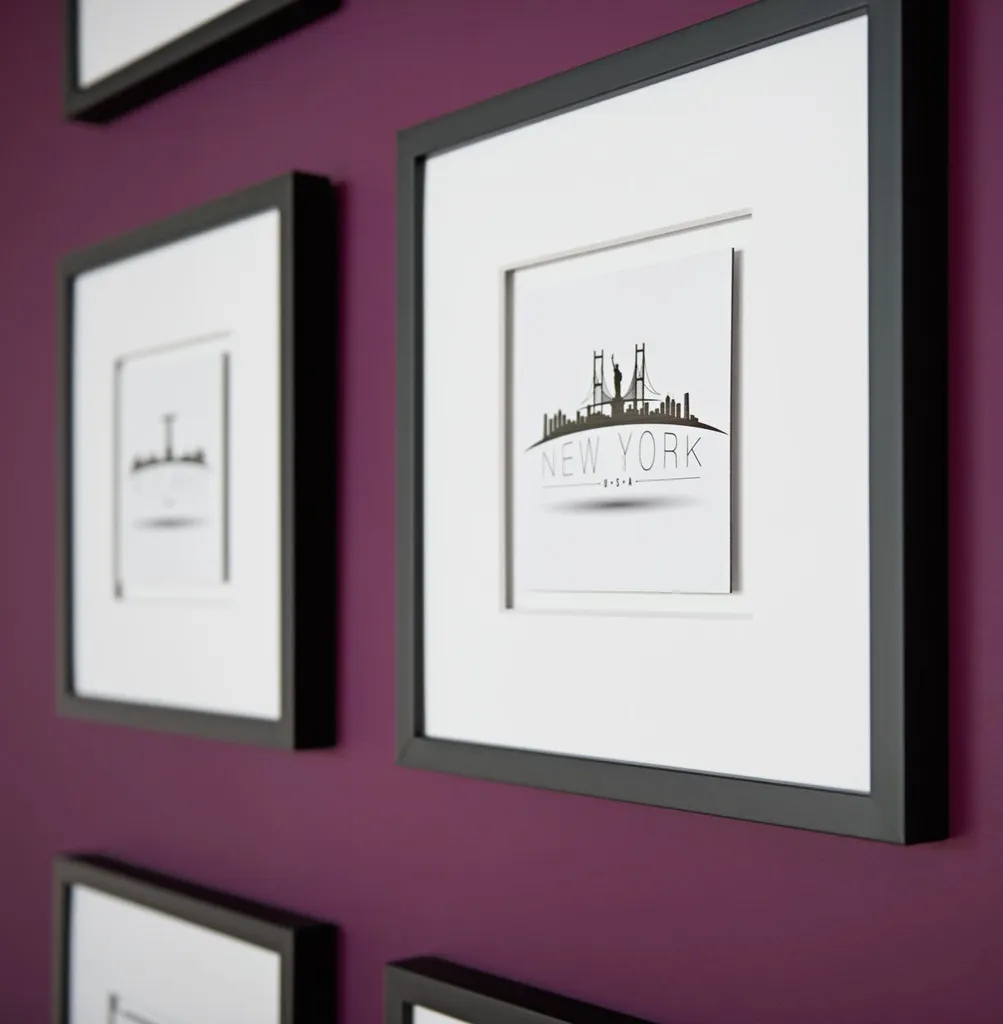 Nielsen Quadrum A2 Nero Pino | Cornice Professionale per Ufficio - 15