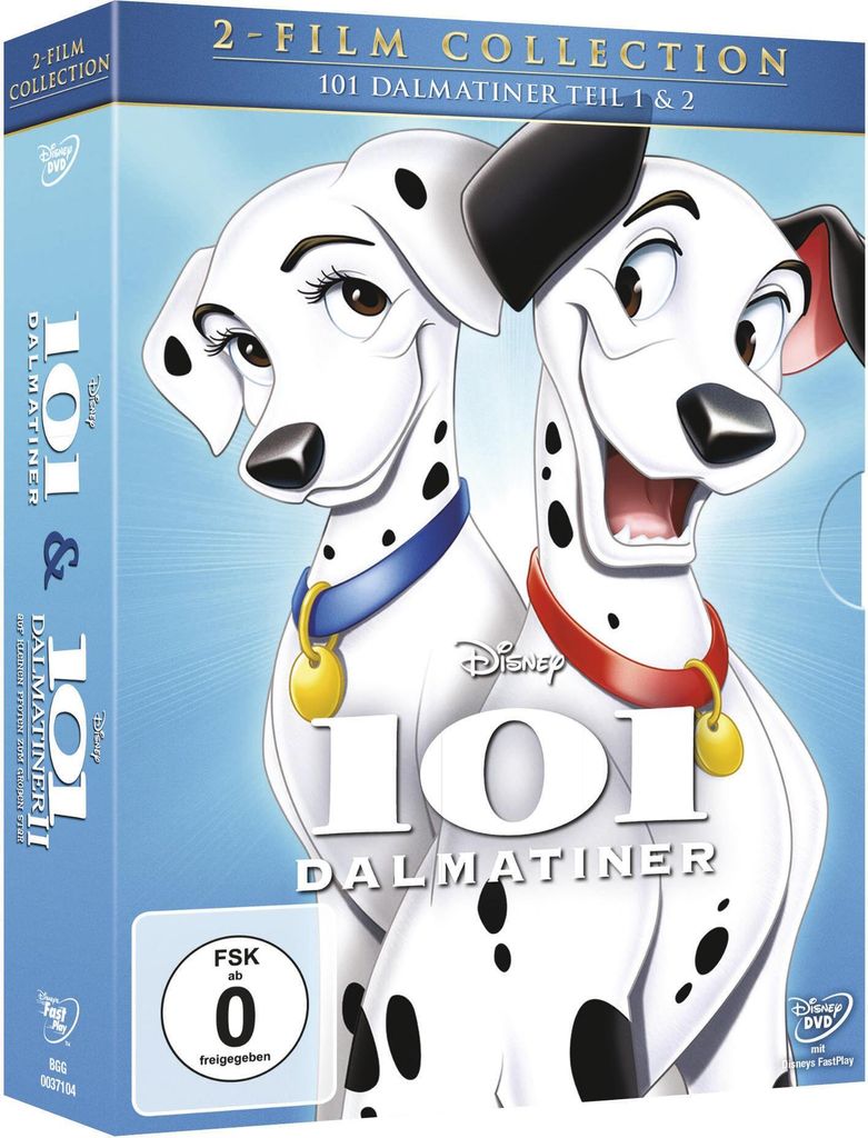 101 Dalmatiner 1+2, Doppelpack DVD Produktbild 