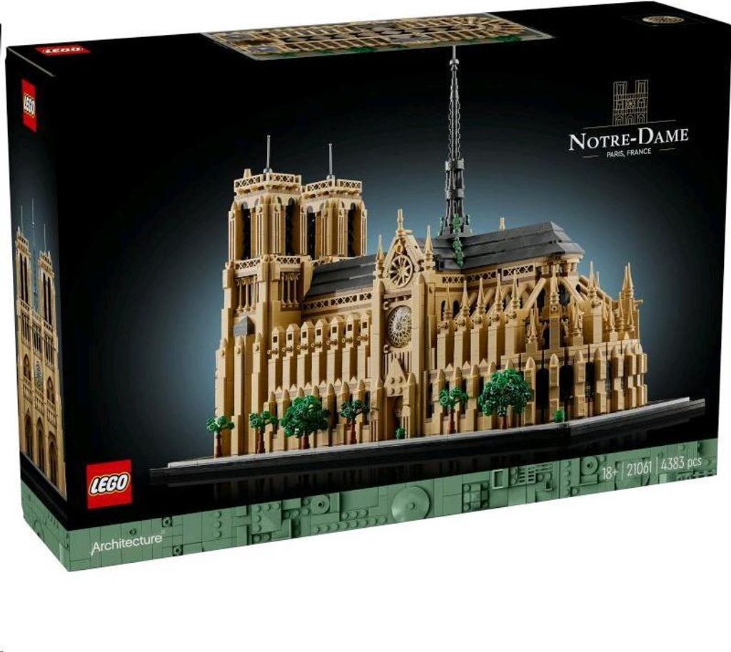 LEGO Architecture Notre-Dame v Paríži, Stavebnica, 18 rok / Obrázok produktu 