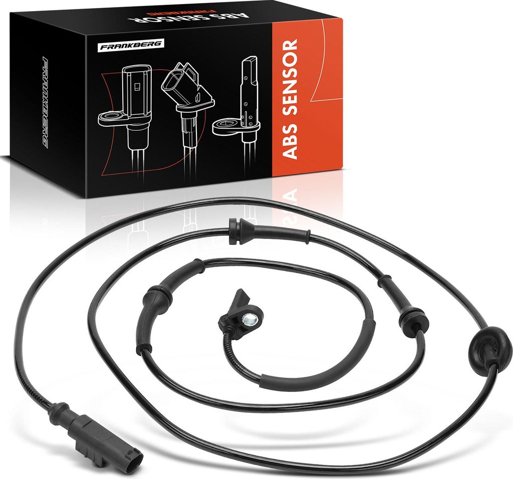 Frankberg 1x ABS Sensor Hinterachse rechts für Fiat Punto 188 1.2L 1.4L 1.8L 1.9L 1999-2012
