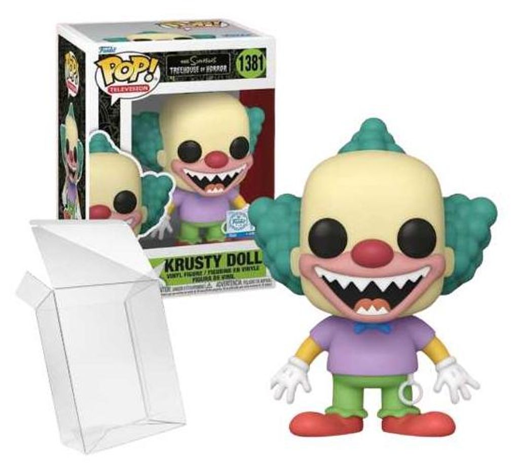 Funko Pop! Television: The Simpsons - Krusty Doll #1381 Special Edition Exclusive