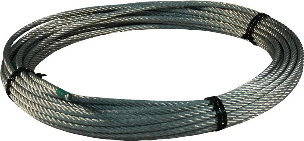 Câble acier 8 mm idéal pour treuil et haubanage de structure en 25 m