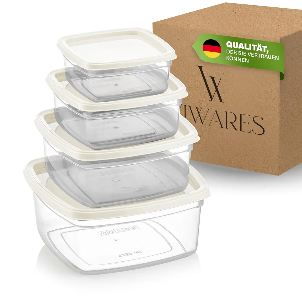 Trasforma la tua Cucina con Viwares - Set 4 Barattoli di Design